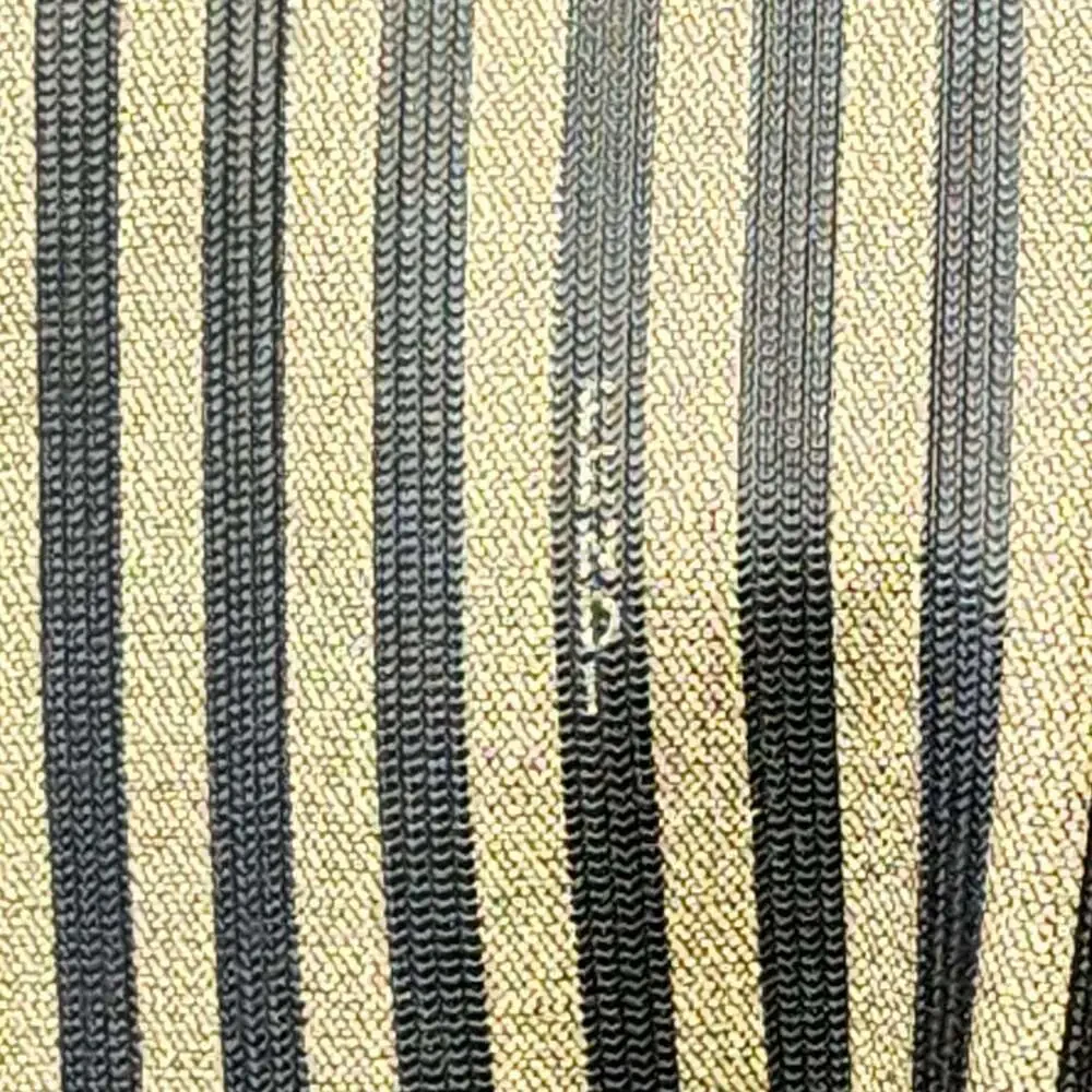 Fendi Vintage Pequin Stripe Coated Canvas Cosmetic Pouch
